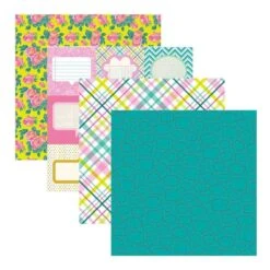 Just Sayin' 6" X 6" Printed Paper Pack From The Just Sayin' Collection By Kelly Bangs -Woodland Scenics Shop SCSP 012 Just Sayin Kelly Bangs Just Sayin 6x6 Printed Paper Product 4