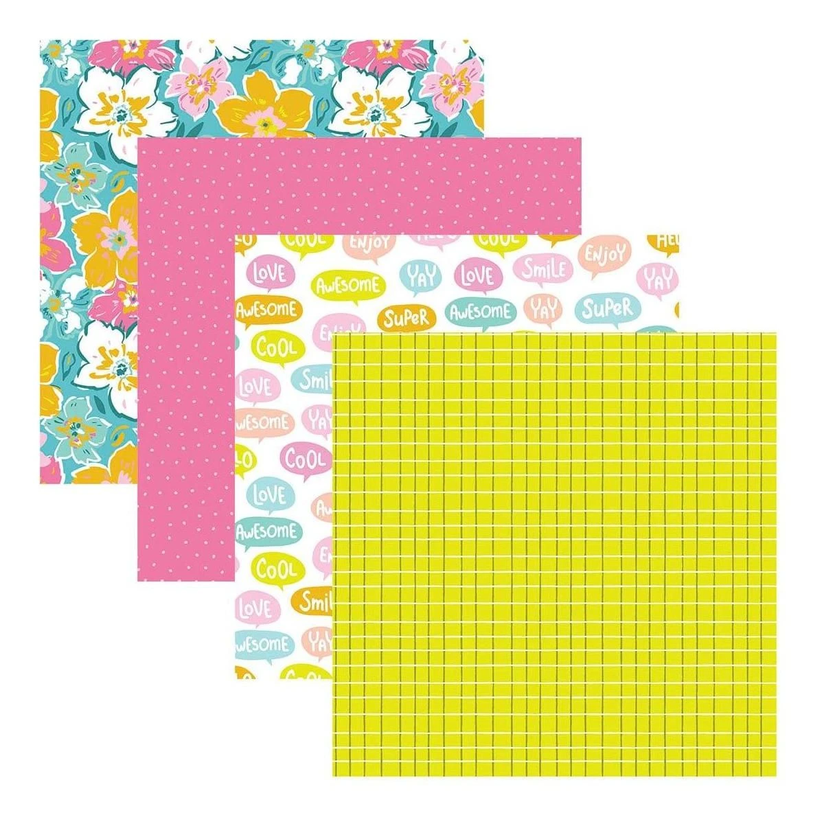 Just Sayin' 12"" X 12"" Printed Paper Pack From The Just Sayin' Collection By Kelly Bangs 3 Just Sayin' 12"" X 12"" Printed Paper Pack From The Just Sayin' Collection By Kelly Bangs - Image 3