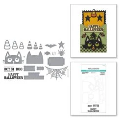 Halloween Add-Ons Stamp & Die Set From The Not Your Ordinary Card Collection By Wendy Vecchi