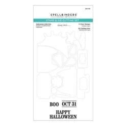 Halloween Add-Ons Stamp & Die Set From The Not Your Ordinary Card Collection By Wendy Vecchi -Woodland Scenics Shop SDS 195 Not Your Ordinary Card Collection Wendy Vecchi Halloween Add Ons Pac