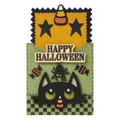 Halloween Add-Ons Stamp & Die Set From The Not Your Ordinary Card Collection By Wendy Vecchi -Woodland Scenics Shop SDS 195 Not Your Ordinary Card Collection Wendy Vecchi Halloween Add Ons Project