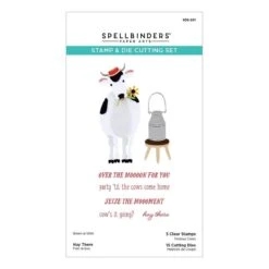 Hay There Clear Stamp & Die Set From The On The Farm Collection -Woodland Scenics Shop SDS 201 On the Farm Hay There Pac