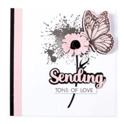 Sending Smiles Sentiments Clear Stamp & Die Set From The Wildflowers Collection By Lisa Horton 10 Sending Smiles Sentiments Clear Stamp & Die Set From The Wildflowers Collection By Lisa Horton -Woodland Scenics Shop SDS 202 Wildflowers Lisa Horton Sending Smiles Sentiments Project 1