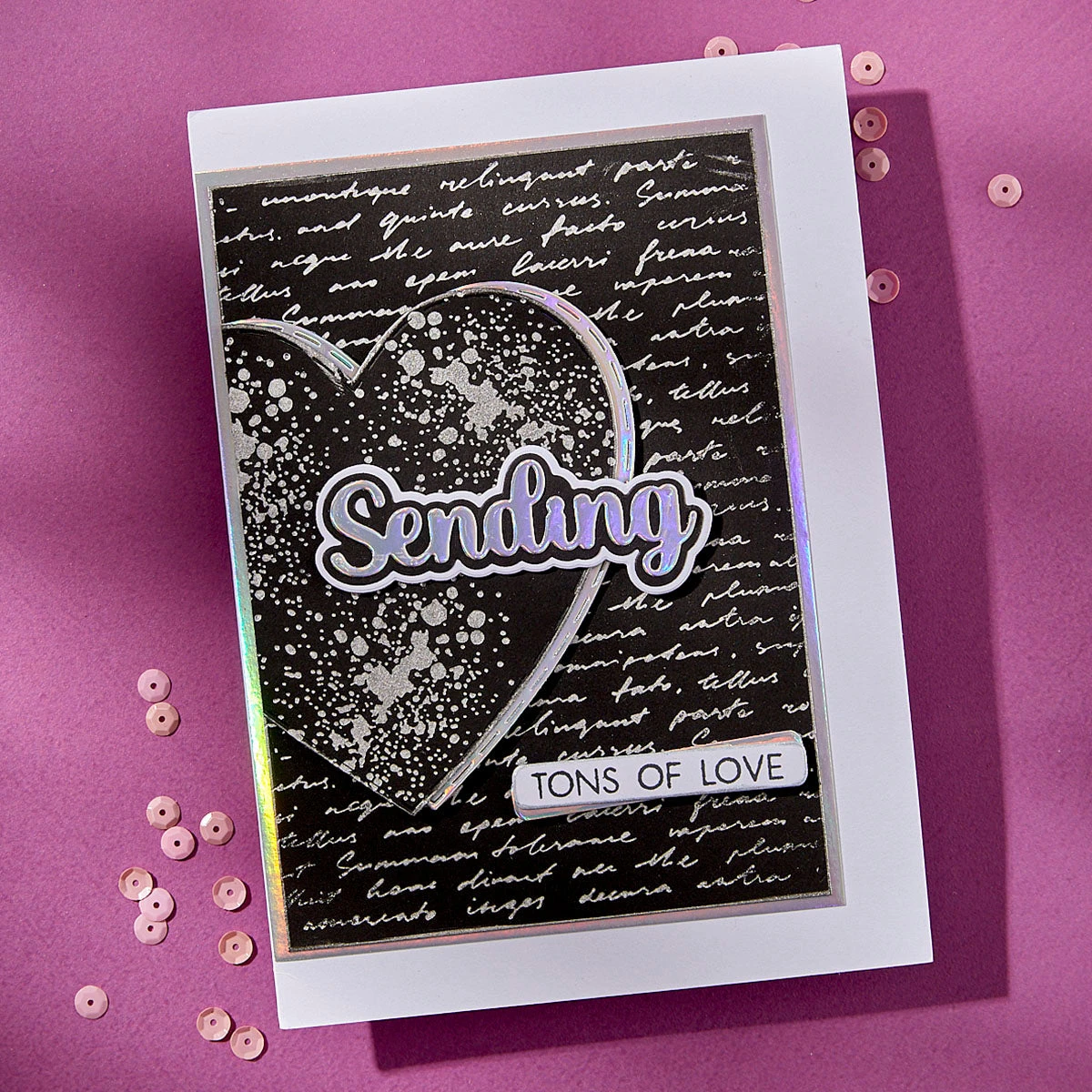 Sending Smiles Sentiments Clear Stamp & Die Set From The Wildflowers Collection By Lisa Horton 2 Sending Smiles Sentiments Clear Stamp & Die Set From The Wildflowers Collection By Lisa Horton - Image 2