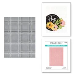 Plaid Company Embossing Folder