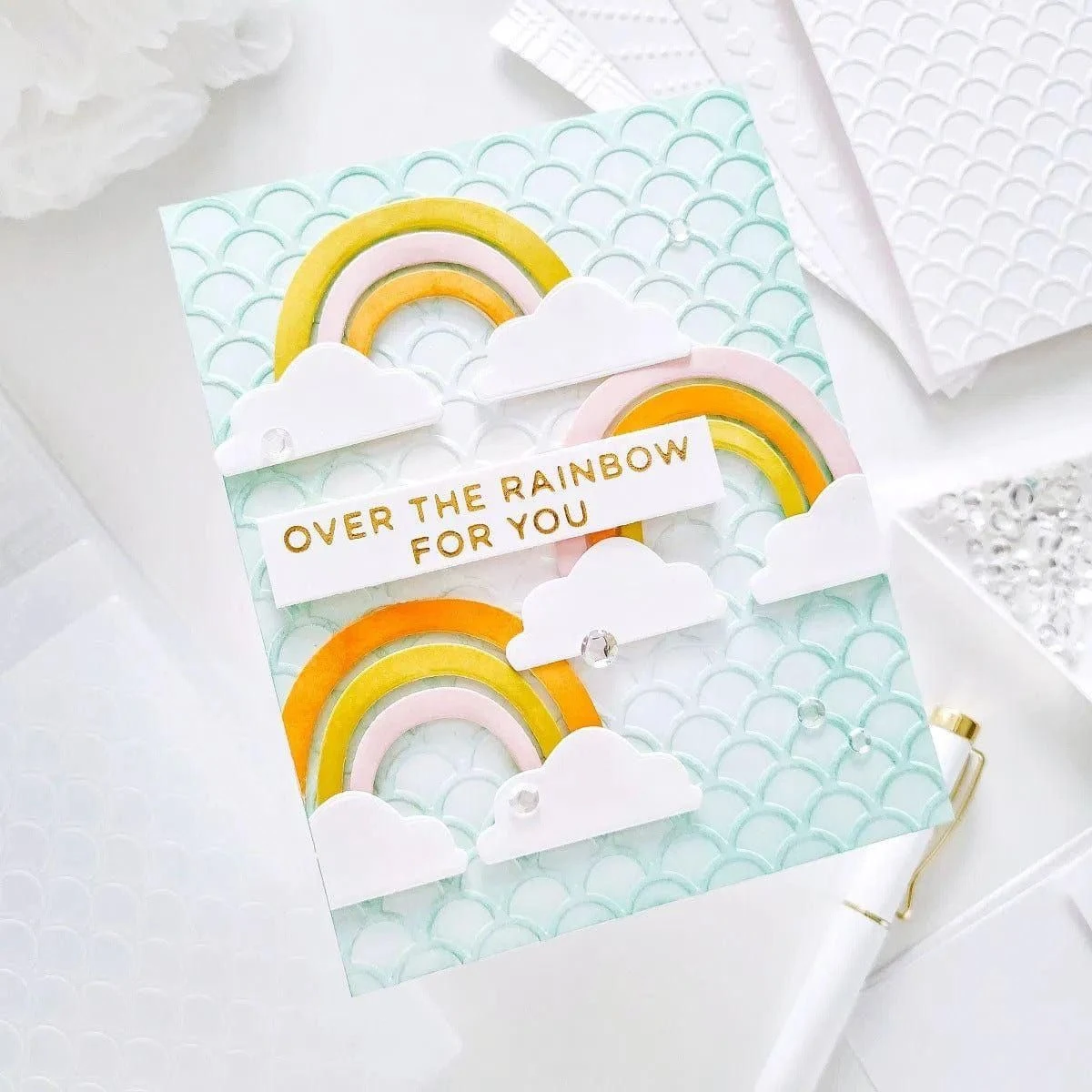 Scallops Embossing Folder 2 Scallops Embossing Folder - Image 2