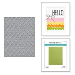 Scallops Embossing Folder