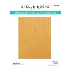 Sun Rays Embossing Folder -Woodland Scenics Shop SES 021 Sun Rays Pac REV111721 32744.1638384312.1280.1280