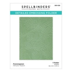 Forevergreen Embossing Folder From The Tis The Season Collection -Woodland Scenics Shop SES 026 Forevergreen Pac REV111121 16663.1638387099.1280.1280