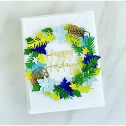 Forevergreen Embossing Folder From The Tis The Season Collection -Woodland Scenics Shop SES 026 Tis the Season Spellbinders Forevergreen Project 2 73290.1627320336.1280.1280