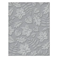 Falling Leaves Embossing Folder From The Fall Traditions Collection -Woodland Scenics Shop SES 027 Falling Leaves Color REV112221 49948.1638387417.1280.1280
