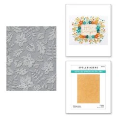 Falling Leaves Embossing Folder From The Fall Traditions Collection