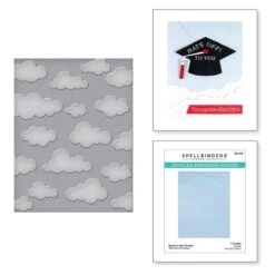 Head In The Clouds Embossing Folder From The Open Road Collection