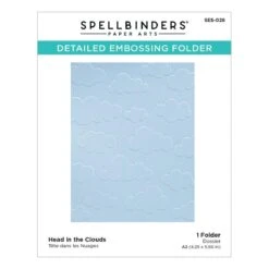 Head In The Clouds Embossing Folder From The Open Road Collection -Woodland Scenics Shop SES 028 Open Road SB Head in the Clouds Pac 30145.1642550745.1280.1280