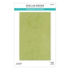 In The Pines Embossing Folder From The Make It Merry Collection -Woodland Scenics Shop SES 050 In the Pines Pac