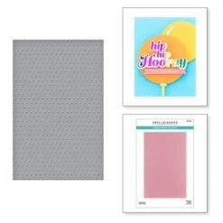 Tiny Dots Embossing Folder From The It's My Party Too Collection