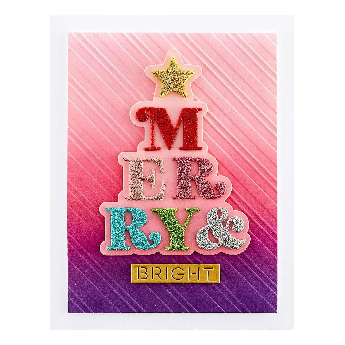 Peppermint Stripes Embossing Folder From The Merry & Bright Collection 6 Peppermint Stripes Embossing Folder From The Merry & Bright Collection - Image 6