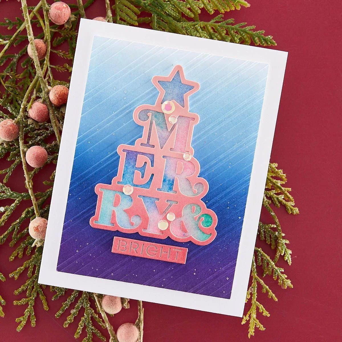 Peppermint Stripes Embossing Folder From The Merry & Bright Collection 5 Peppermint Stripes Embossing Folder From The Merry & Bright Collection - Image 5