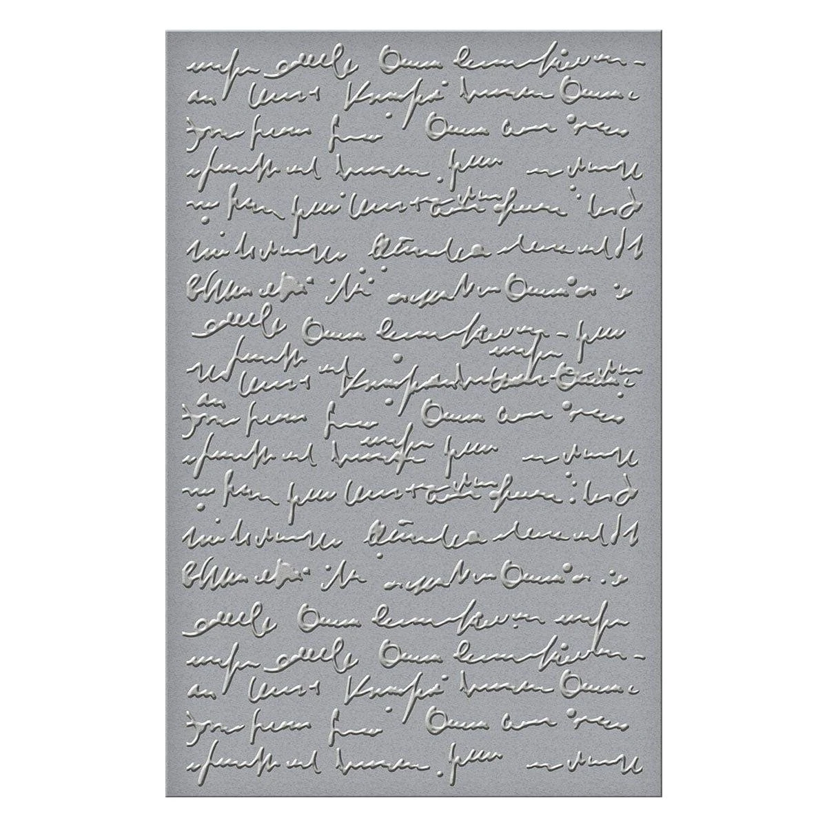 Scribbled Letter Embossing Folder From The Collaged Birds Collection By Dina Wakley 7 Scribbled Letter Embossing Folder From The Collaged Birds Collection By Dina Wakley - Image 7