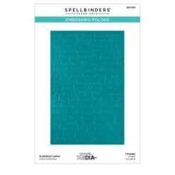 Scribbled Letter Embossing Folder From The Collaged Birds Collection By Dina Wakley 16 Scribbled Letter Embossing Folder From The Collaged Birds Collection By Dina Wakley -Woodland Scenics Shop SES 065 Collaged Birds Dina Wakley Scribbled Letter Pac