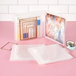 Totally Tiffany - 6" X 6" ScrapMaster Storage Folder -Woodland Scenics Shop SMSO 6 3PKV1