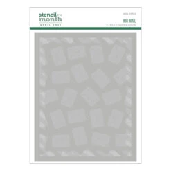 Air Mail -Stencil Of The Month -Woodland Scenics Shop SOM APR25 Product 1200x1200 Pac