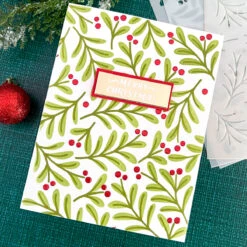 Sprigs & Bow - Stencil Of The Month -Woodland Scenics Shop SOM JUL24 Product 1200x1200 Project 3