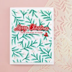 Sprigs & Bow - Stencil Of The Month -Woodland Scenics Shop SOM JUL24 Product 1200x1200 Project 6