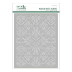 Mosaic & Quilted Memories -Stencil Of The Month 30 Mosaic & Quilted Memories -Stencil Of The Month -Woodland Scenics Shop SOM MAR25 Product 1200x1200 Pac e646b69e 4e9b 47fb 88bd e4932f9a1efe