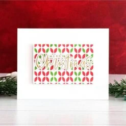 Baubles & Festive Background- Stencil Of The Month -Woodland Scenics Shop SOM OCT24 Product 1200x1200 Project 3