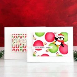 Baubles & Festive Background- Stencil Of The Month -Woodland Scenics Shop SOM OCT24 Product 1200x1200 Project 4