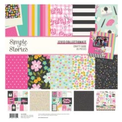 Simple Stories Crafty Babe 12 X 12" Collection Kit