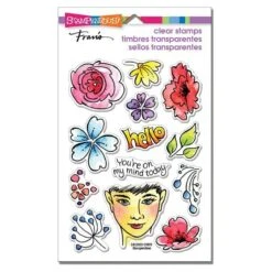 Stampendous On My Mind Perfectly Clear Stamp Set
