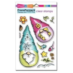 Stampendous Gnomes FransFormer Perfectly Clear Stamp Set