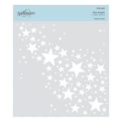 Star Bright Stencil From Celestial Zodiacs Collection -Woodland Scenics Shop STN 002 Celestial Zodiacs Spellbinders Star Bright Pac 11883.1610059766.1280.1280