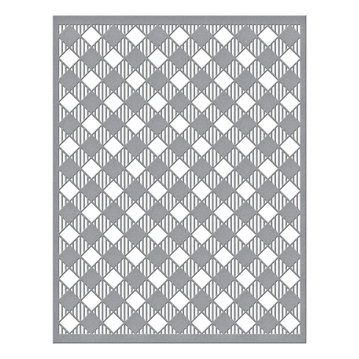 Diagonal Buffalo Plaid Stencil From The Celebrate The Season Collection 3 Diagonal Buffalo Plaid Stencil From The Celebrate The Season Collection - Image 3