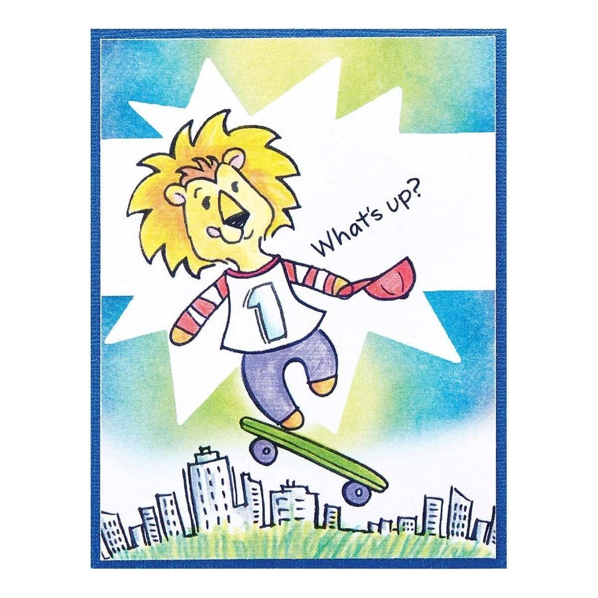 Stampendous Starry Backdrop Stencils 2 Stampendous Starry Backdrop Stencils - Image 2