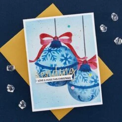 Snowflake Wishes Clear Stamp & Die Set From The Bibi's Snowflakes Collection By Bibi Cameron -Woodland Scenics Shop STN 065 SDS 185 16bf808f 3406 4c08 be94 988d3e8d0467