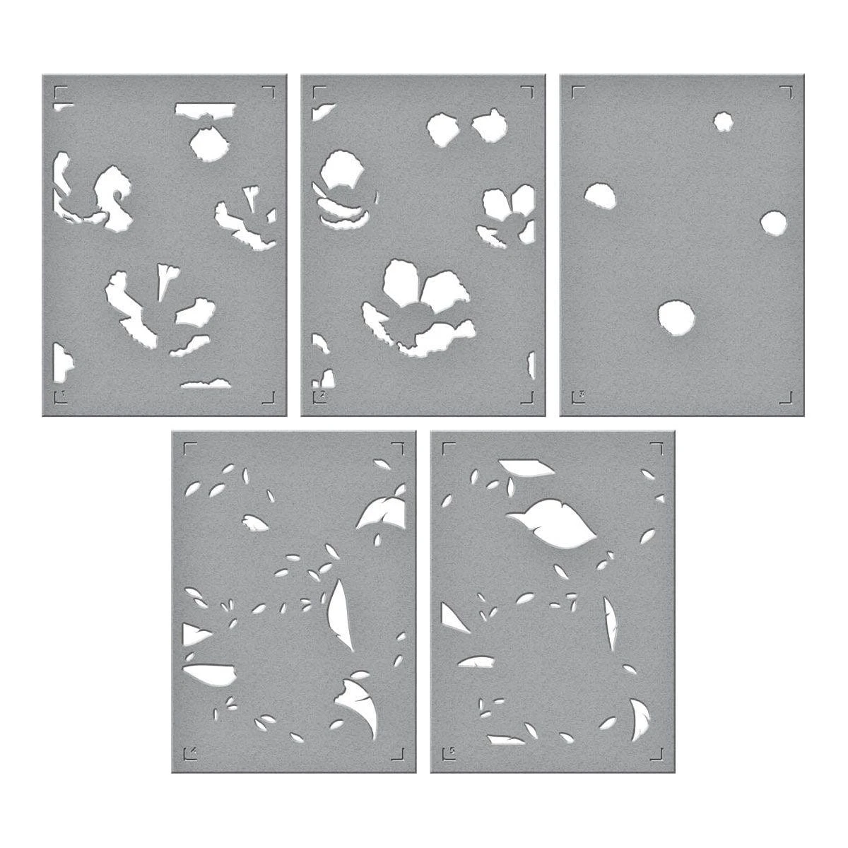 Cosmos Backdrop BetterPress And Stencil Bundle From The Pressed Posies Collection 15 Cosmos Backdrop BetterPress And Stencil Bundle From The Pressed Posies Collection - Image 15
