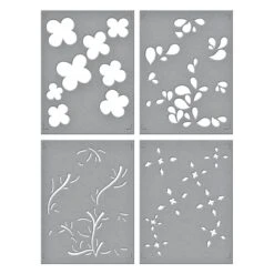 Blossoming Flowers Layered Stencil From The Flower Market Collection -Woodland Scenics Shop STN 075 Flower Market Blossoming Flowers Color 01f396a7 ce6c 46b7 8c4a 684392e6b1f6