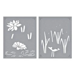 Lily Pad Stencil From The Jump For Joy Collection -Woodland Scenics Shop STN 090 Jump for Joy Lily Pad Color