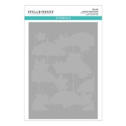 Autumn Rain BetterPress & Stencil Bundle From The Falling Leaves Collection -Woodland Scenics Shop STN 097 Falling Leaves Layered Autumn Rain Pac