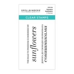 Freedom Sunflowers Clear Stamp Set -Woodland Scenics Shop STP 154 Freedom Sunflower Pac