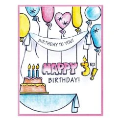 Stampendous FransFormer™ Birthday Clear Stamps 10 Stampendous FransFormer™ Birthday Clear Stamps -Woodland Scenics Shop STP 172 Stampendous FransFormer Friends Fransformer Birthday Project