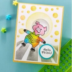 Stampendous FransFormer™ Moon Dance Clear Stamps -Woodland Scenics Shop STP 176 2