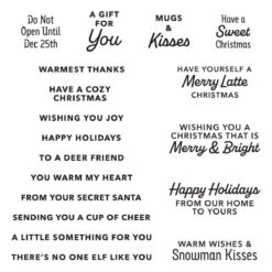 Santa’s Sippin’ Sayings Clear Stamp Set From The Merry Mug & Circle Delights Collection By Nichol Spohr 14 Santa’s Sippin’ Sayings Clear Stamp Set From The Merry Mug & Circle Delights Collection By Nichol Spohr -Woodland Scenics Shop STP 212 Merry Mug Circle Delights Nichol Spohr Santas Sippin Sayings Color