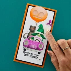 Take Action Sentiments Clear Stamp Set -Woodland Scenics Shop STP 217 Take Action Sentiments Project 2b