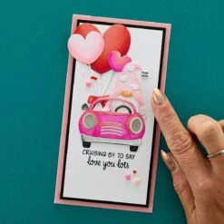 Take Action Sentiments Clear Stamp Set -Woodland Scenics Shop STP 217 Take Action Sentiments Project 3b