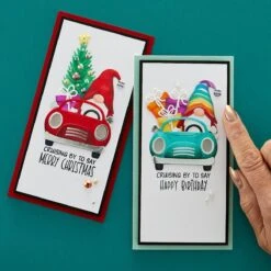 Take Action Sentiments Clear Stamp Set -Woodland Scenics Shop STP 217 Take Action Sentiments Project 4a