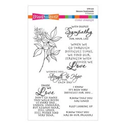 Sincere Sentiments Clear Stamp Set From The All The Sentiments Collection By Stampendous 15 Sincere Sentiments Clear Stamp Set From The All The Sentiments Collection By Stampendous -Woodland Scenics Shop STP 225 Stampendous Sentiments Sincere Sentiments Pac